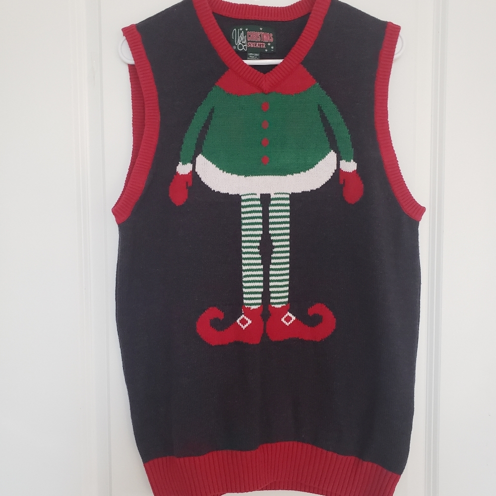 Ugly Christmas Sweater Knit Sweater Pullover